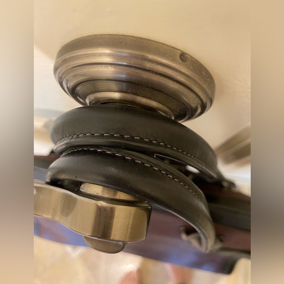 Coach purse  pebbled leather.  Used. Ox blood, cream, black - Picture 9 of 16